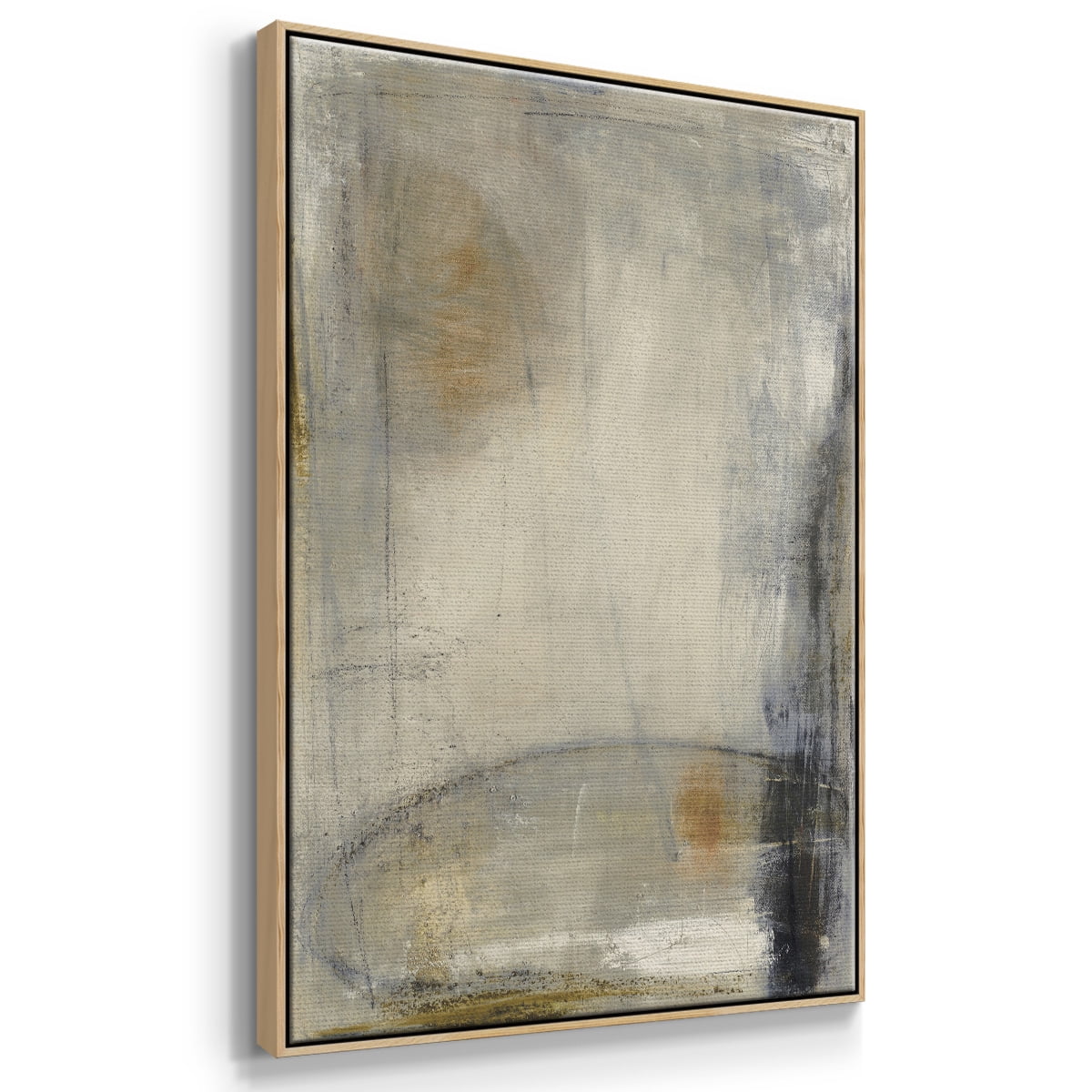 Sledge Hammer Framed Premium Gallery Wrapped Canvas - Ready to Hang - 25 x 37 - Natural Wood Floating Frame