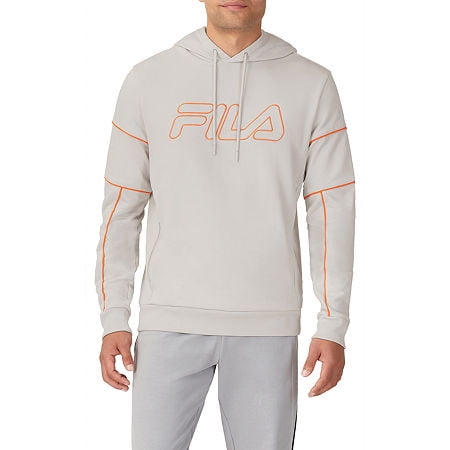 Fila Indah Men's Long Sleeve Hoodie, Large, Beige