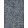 thumbnail image 2 of Addison Rugs Chantille Indoor/Outdoor Transitional Paisley Charcoal Washable Rectangle Rug, 9' x 12', 2 of 6
