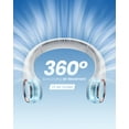 thumbnail image 3 of Ventilador de cuello portátil Gaiatop recargable sin aspas blanco, 3 of 8