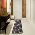 thumbnail image 3 of SKYSONIC 2'X6' Spring Vintage Butterfly Runner Rug with Rubber Backing, Abstract Flower Branch Non Slip Entryway Rug Runner Washable Soft Area Rug Carpet for Hallway Bedroom Kitchen Decor, 3 of 6