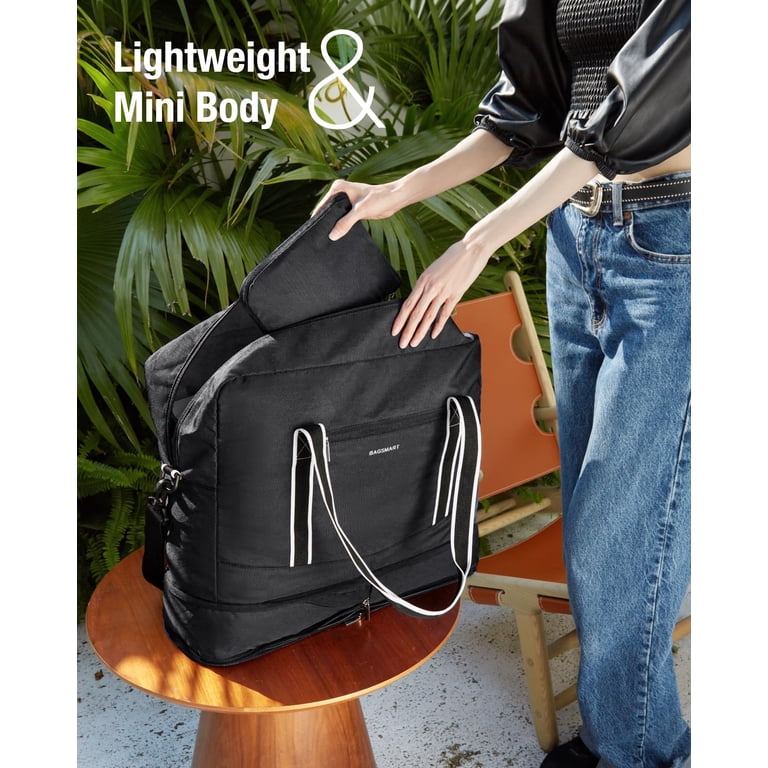 Bagsmart Expandable Travel Duffel Bag, Airline Carry-On photo 2