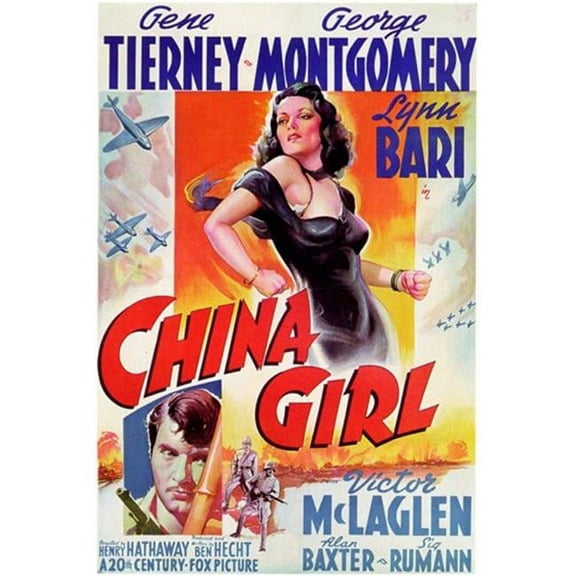 Posterazzi MOV198383 China Girl Movie Poster - 11 x 17 in.