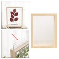 thumbnail image 6 of Plant Photo Frame Double Sided Glass Picture Frames Pressed Dried Flowers Display Modern Wedding Wall Table Decoration - 15.7x20.8cm, 6 of 10