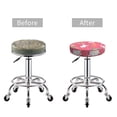 thumbnail image 5 of Bingfone14 Inch Padded Round Bar Stool Cover Cushion With Elastic Fabric Round Chair Seat - Yoga Unicorn, 5 of 7