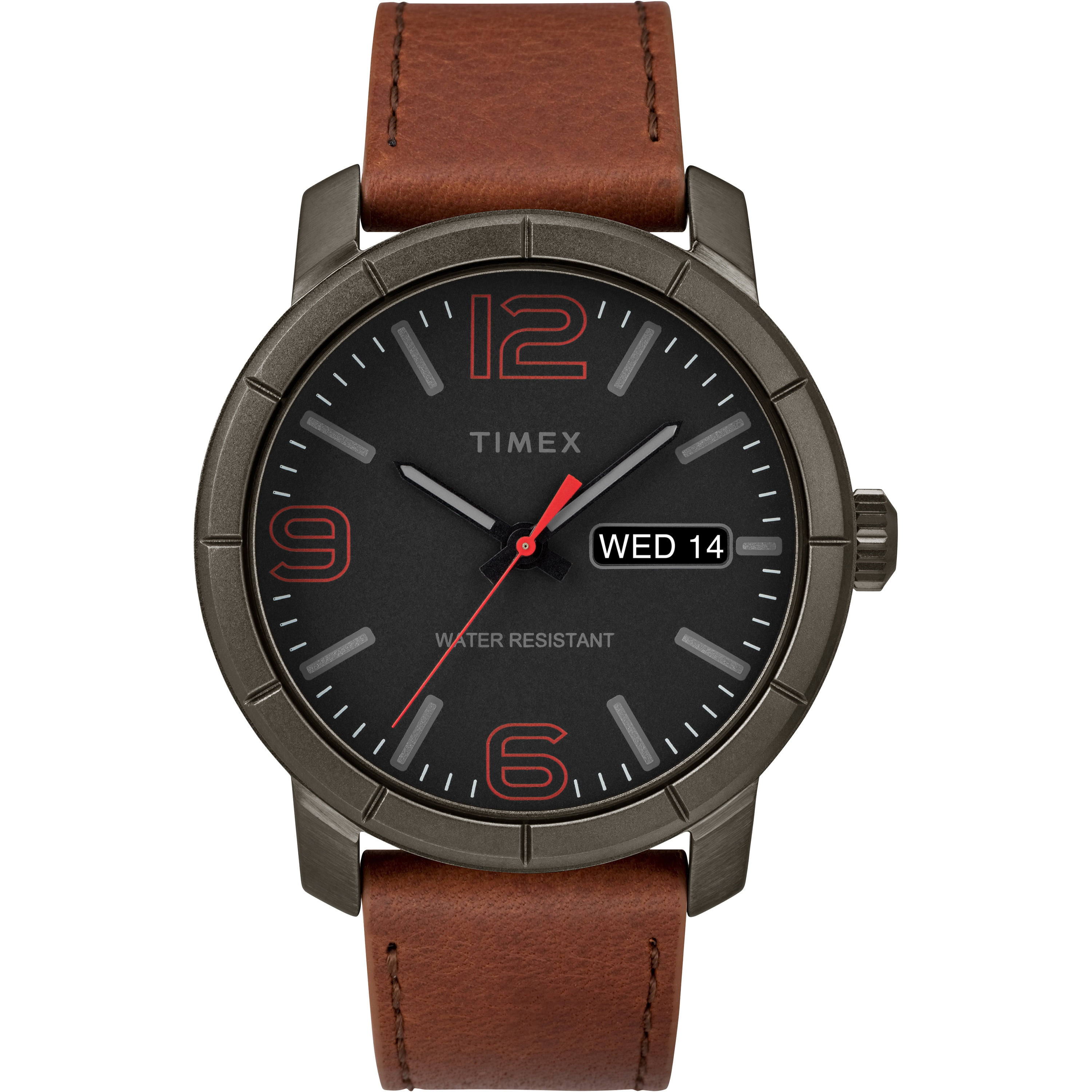 Timex Men's Mod 44 Watch – Black Case Black Dial with Black