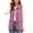 Hot Pink, variant on Staron Fall Vest for Women Casual Knit Vest Sleeveless Solid Lightweight Comfy Loose Longline Vest Jacket Black L