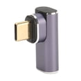 thumbnail image 1 of Adaptador magnético de ángulo recto USB C 3,1 PD 140W carga rápida 40Gbps 8K 90 grados tipo C adaptador magnético para MacBook Pro, 1 of 5