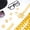 Hip-Hop Costume Set, variant on Joyfy 12 Pcs Costume Accessories, 80s 90s Rapper Accessories Outfit for Men Women Old School Rapper Cosplay, Halloween Themed Party Decorations