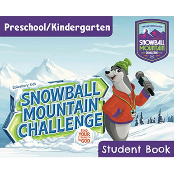 Vbs 2026 Snowball Mountain Challenge Preschool/Kindergarten Student Book (Pkg of 6): Find Your Strength in God, (Paperback)