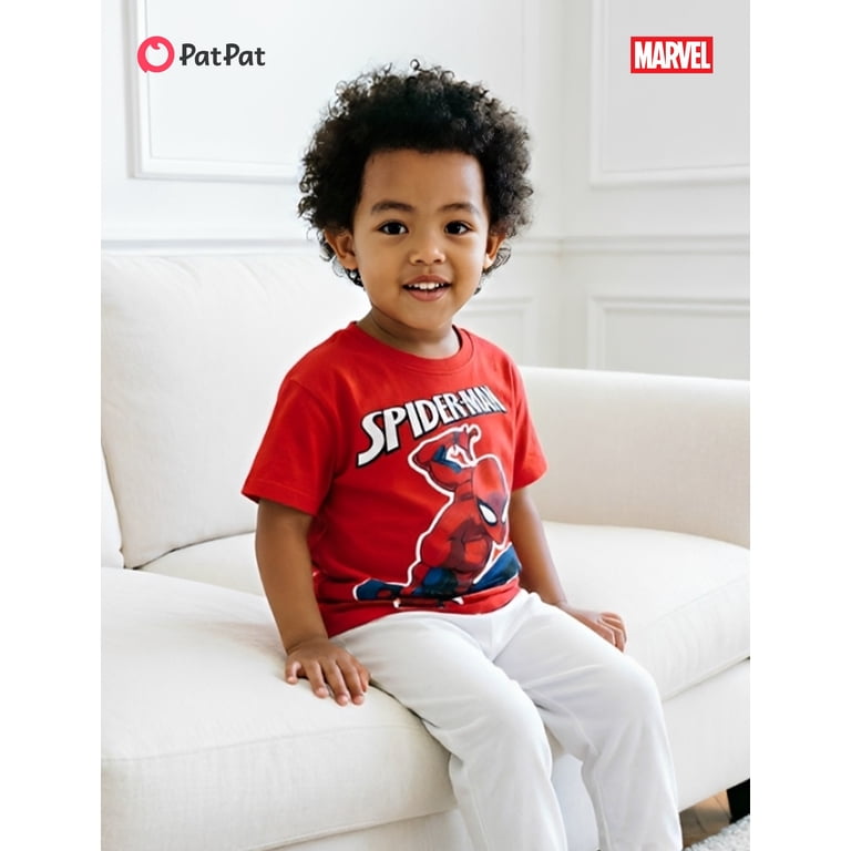 Marvel Spider-Man Boys Short Sleeve Graphic Tee photo 8