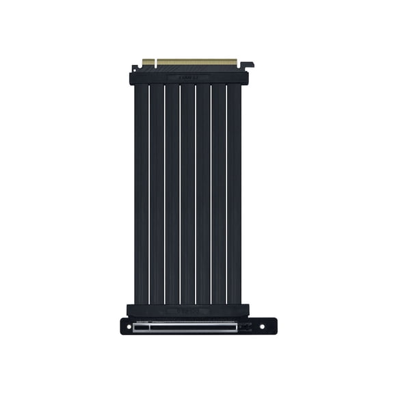 Lian-Li 4-Slots Vertical GPU Kit with 200mm PCIe 5.0 Riser Cable - Black