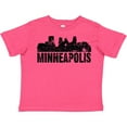 thumbnail image 3 of Inktastic Minneapolis Skyline Grunge Boys or Girls Toddler T-Shirt, 3 of 5