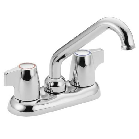 Moen 74998 Chateau Two Handle Low Arc Laundry Sink Faucet