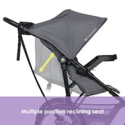 Baby Trend Journey Jogging Stroller, Stellar Grey - Lightweight & Durable