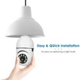 thumbnail image 2 of Koudindg E27 Light Bulb Security Camera HD Wireless 5GHz/2.4GHz WiFi 360° View with Motion Detection, 2 of 8