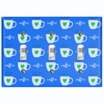 thumbnail image 1 of Metal Light Switch Wall Plate Outlet Cover (Coffee Espresso Mocha Cup Green Heart Blue - Triple Toggle), 1 of 2
