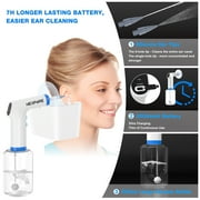NEXPURE Ear Wax Removal, Ear Cleaning Kit,4 Cleaning Modes, One-Touch Start Water Spray,5 Ear Tips & Ear Basin