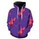 thumbnail image 1 of Sudadera con capucha y cremallera para hombre, diseño de flores de magnolia, con estampado 3D, divertida, unisex, estilo Harajuku, hip hop, primavera, 1 of 6