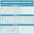 thumbnail image 4 of Vizari Bodega Firm Ground Soccer Cleats for Kids – Comfortable, Durable, and Stylish Football Shoes with Traction - Sky Blue/White, 9, 4 of 6
