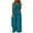 Sky Blue, variant on gakvbuo Baggy Overalls For Women Loose Wide Leg Jumpsuits With Pockets Dressy Casual Summer Breathable Solid Color Outwear Oversized Rompers Long Cargo Pants Rompers Vacation Outfits