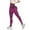 Wine, variant on GEWSEY Tie Dye Lifting Leggings for Women Fitness Yoga Seamless Scrunch High Waisted Leggings (, L)