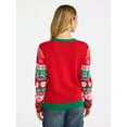 thumbnail image 3 of No Boundaries Christmas Sweater, Lightweight, Women's, 3 of 5