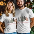 thumbnail image 4 of Camisetas informales de manga corta con lunares y árbol de Navidad para hombre, camisetas gráficas, 4 of 8