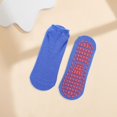 thumbnail image 5 of TNOBHG Dotted Floor Socks Adult Anti-skid Trampoline Socks with Silicone Grip Bottom High Elasticity Sweat Absorption Yoga Floor Socks 1 Pair, 5 of 8
