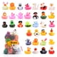 thumbnail image 1 of Surtido de juguetes de pato de goma  Juego de juguetes de baño Ducky en bolsa de malla  Patos Jeep para patos  Patos de goma para piscina de playa  Bolsa de regalos para rellenar premios en el aul, 1 of 5