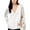 White - frv, variant on Kensie Womens Satin Knit Blouse, Black, Small