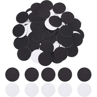 White Felt Circles 10 - Felt Circles