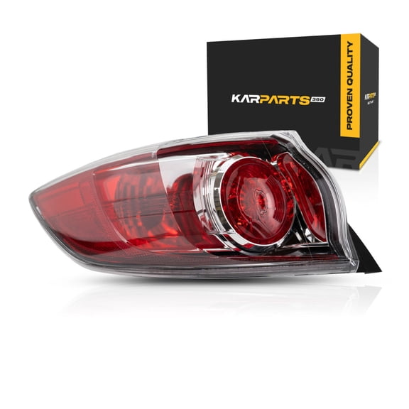 For Mazda 3 Hatchback Tail Light Assembly 2010 11 12 2013 Driver Side Standard Type MA2800147 | BBN7-51-160D