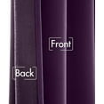 thumbnail image 6 of Purple Velvet Curtains 96 inches - Luxury Blackout Curtains for Bedroom Living Room Thermal Insulated Super Soft Window Drapes Rod Pocket & Back Tab, W52 x L96 inches, 2 Panels, 6 of 7