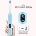 thumbnail image 6 of Wovilon Toothbrush, Toothbrush With 5 Brush Heads+Cleaning Head, 9 Cleaning Modes,Smart 20-speed Timer Toothbrush IPX7 -Newly Upgraded, 6 of 9