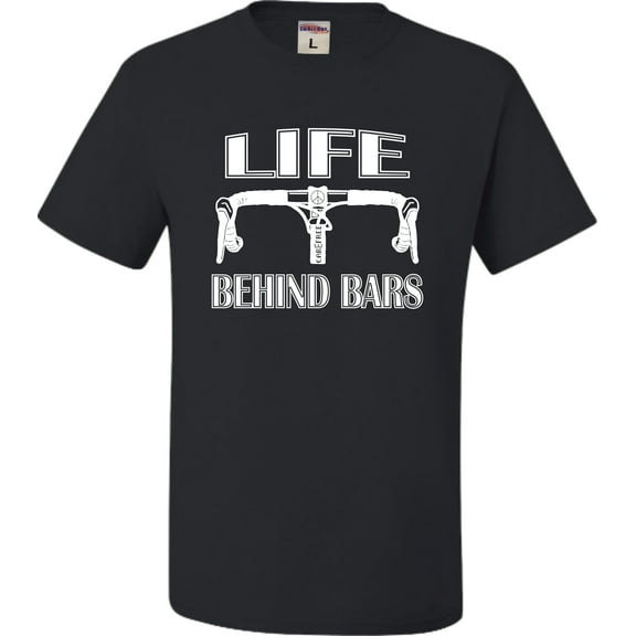 Youth Life Behind Bars Funny Bike Bicycle Funny T-Shirt