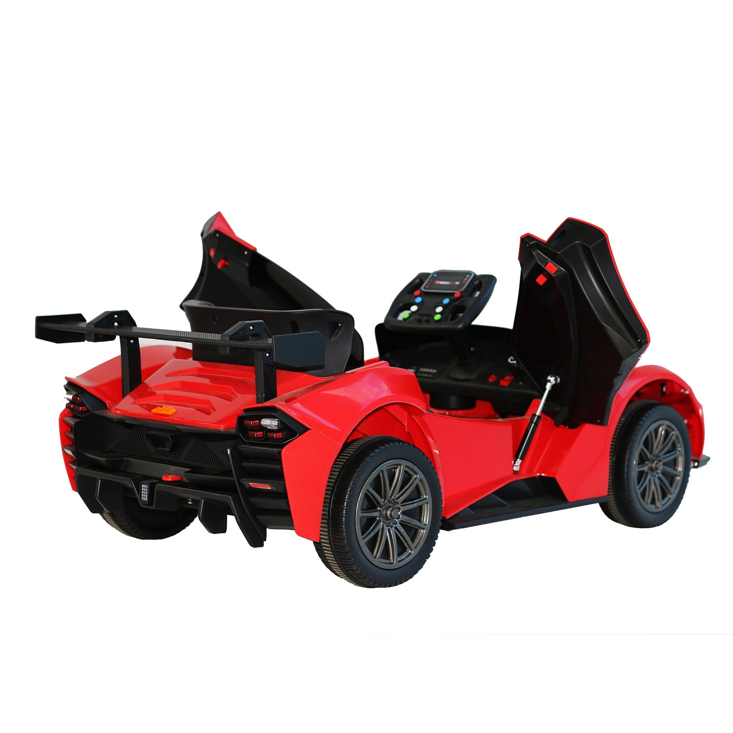 CIPACHO Licensed Ktm x Bow Gtx Electric Car for Kids, 12v Powered Ride Ons Kids Car with 2.4G Parents Remote Control, MP3, Bluetooth, Red