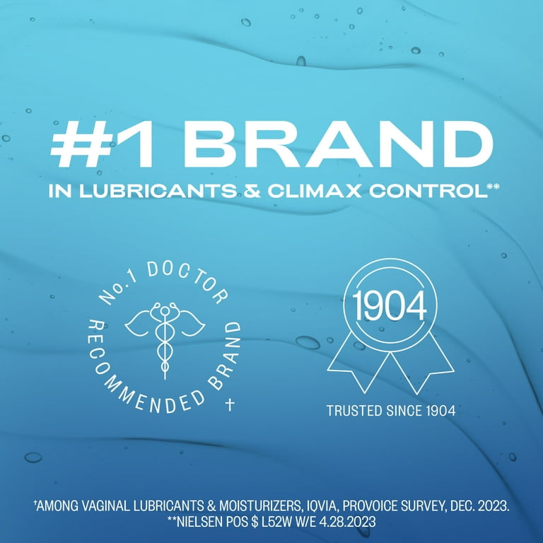 K-Y Jelly Personal Lubricant, Water Based Lube For Sexual Wellness, Vaginal Moisturizer, 4 FL OZ