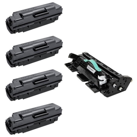 PrinterDash Compatible Replacement for Samsung ML-4510/4512/5010/5012/5015/5017ND Drum/High Yield Toner Value Combo Pack (1-Drum Unit/4-Toners) (SV154A_1PK/SV077A_4PK) price history on PriceWatchPro