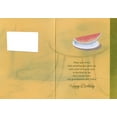 thumbnail image 2 of Designer Greetings Watermellon in Die Cut Window Short Fold Grandson Birthday Card, 2 of 2