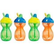 Munchkin Click Lock 9 oz Flip Straw Cups 12+ Months, 2 count