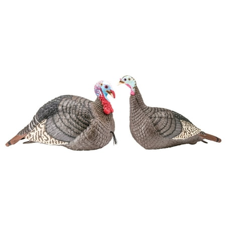 Hunters Specialties 100005 Strut-Lite Hen and Jack Turkey Decoy