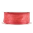 thumbnail image 2 of LaRibbons 1 1/2" Wired Sheer Ribbon, Rose, 50 Yard Roll, 2 of 6