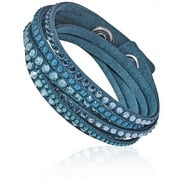 Slake Blue Alcantara Bracelet 5043496