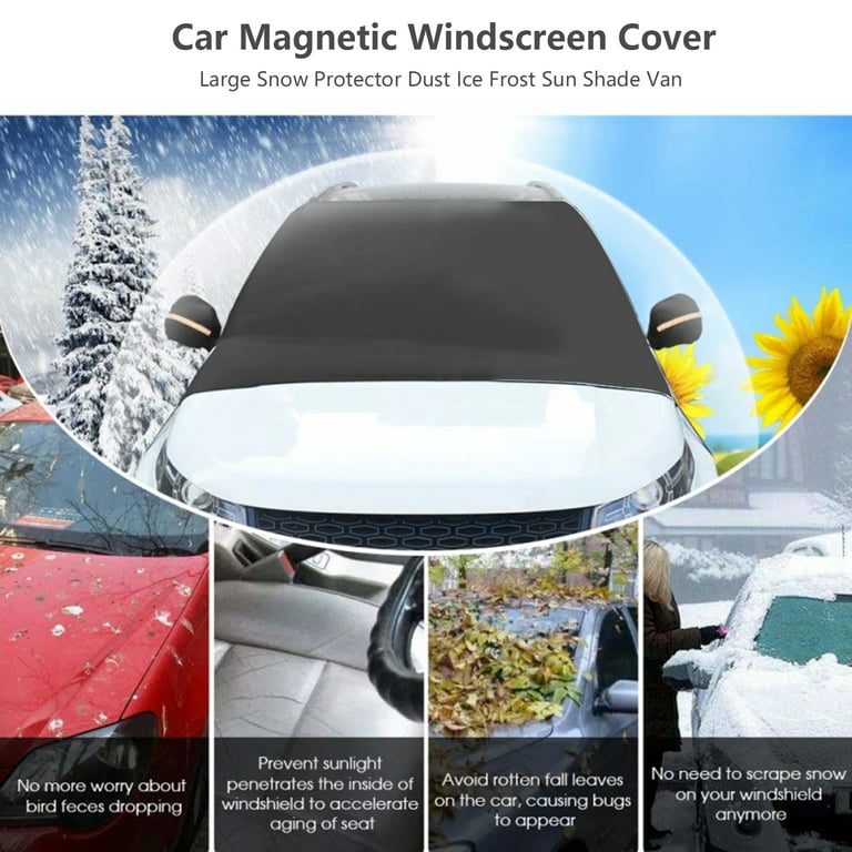 Windshield Magnetic Snow Cover Winter Windscreen Protector