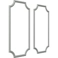 thumbnail image 2 of Ekena Millwork 24"W x 48"H Ashford Smooth Panel Moulding Kit (Double Panel), 2 of 10