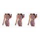 thumbnail image 2 of Conjunto de chaleco Qarigey para mujer traje de Top corto verano, 2 of 6