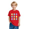 thumbnail image 6 of LckLvx Toddler Kids Easter Tops Boy Girls Short Sleeve Graphic Tshirts Lightweight Comfy Casual Tops 3-14 Years, 6 of 6