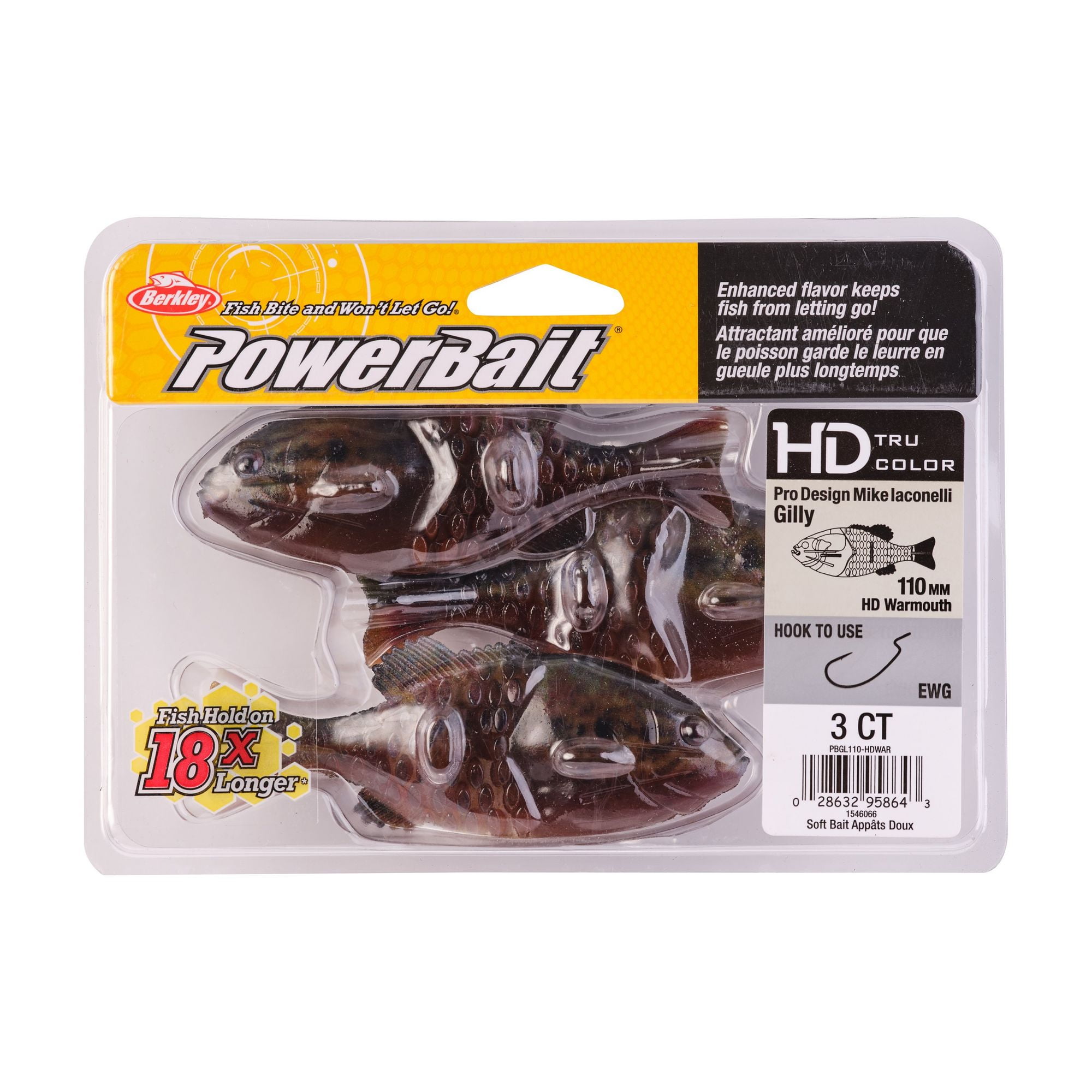 Berkley PowerBait® Gilly Soft Bait - HD Warmouth