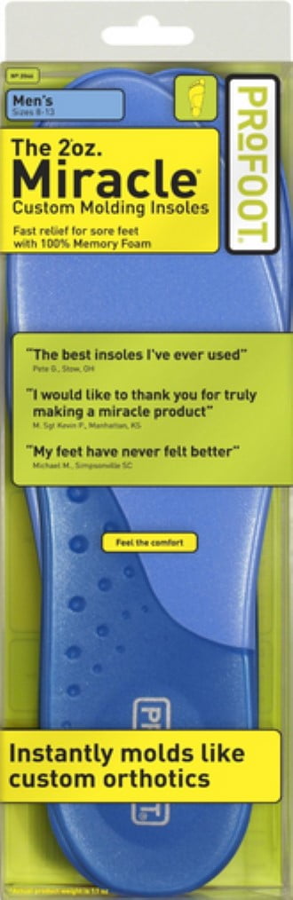 ProFoot Miracle Custom Molding Insoles 